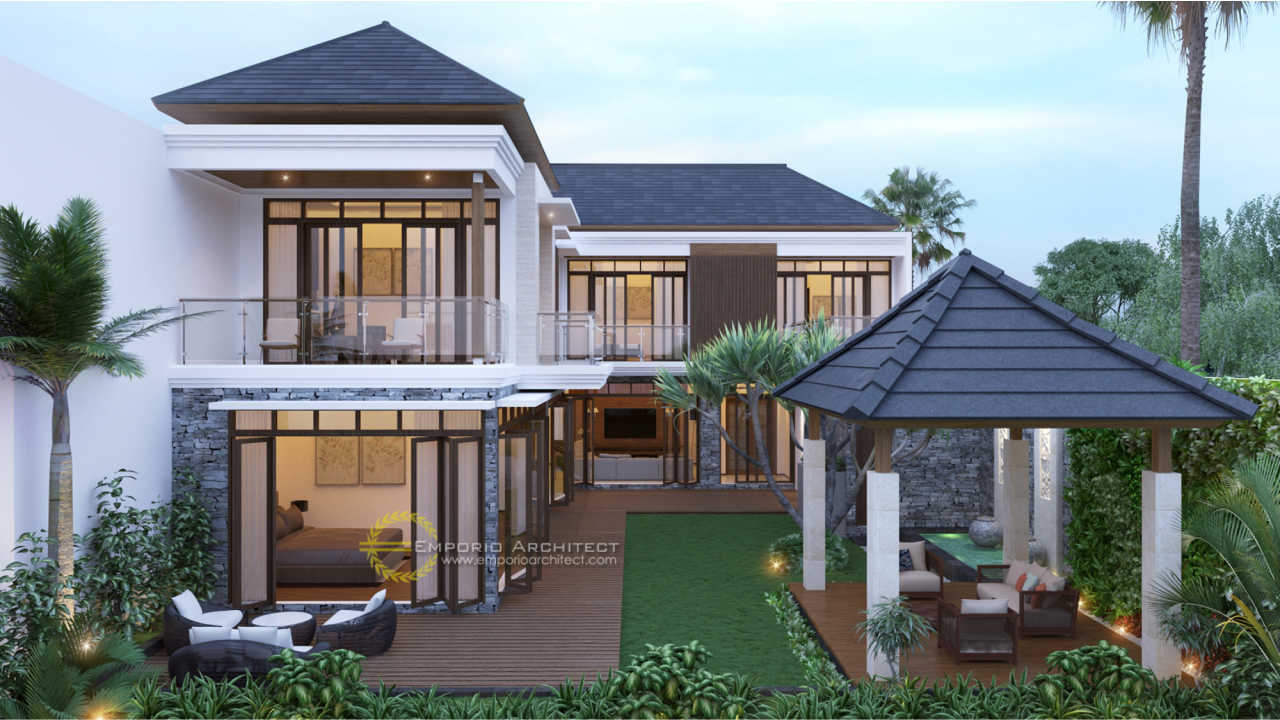 Desain rumah Ibu Susana di Bandung