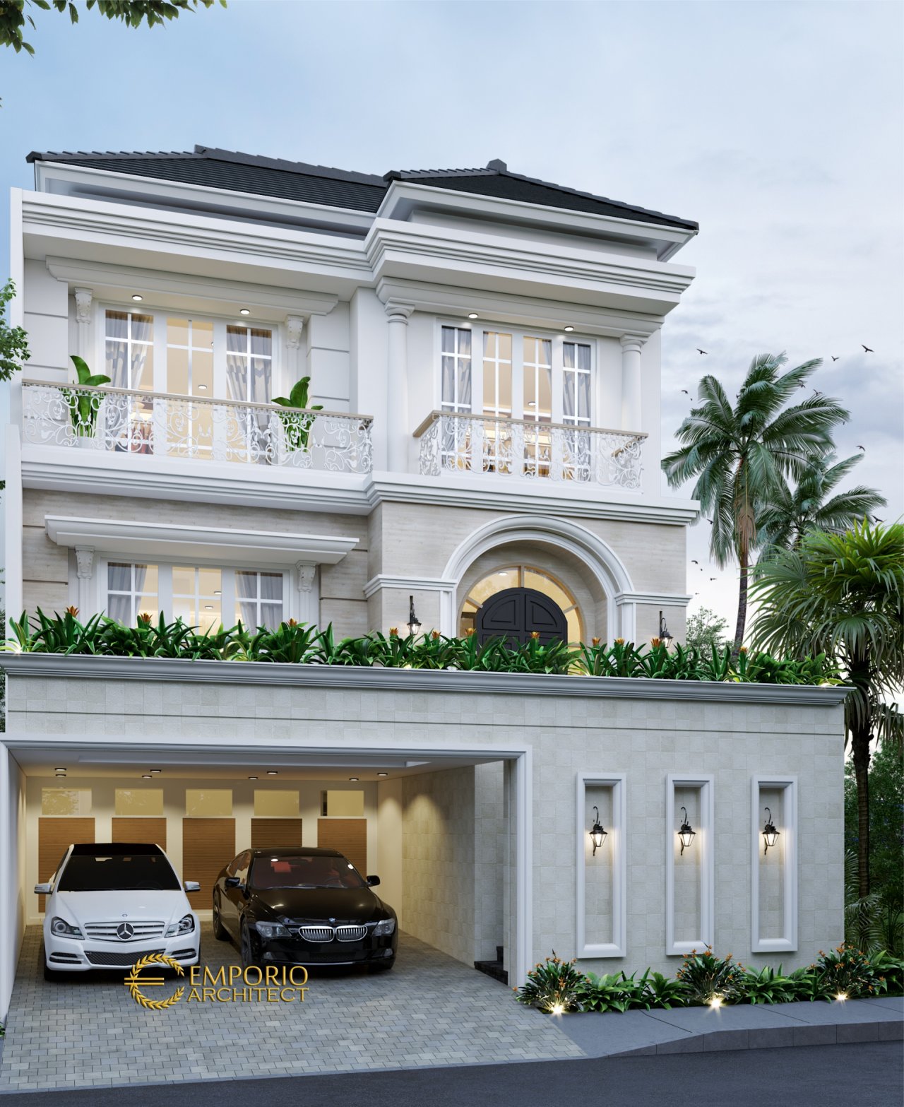Desain Rumah Bapak Indra di Jakarta Barat