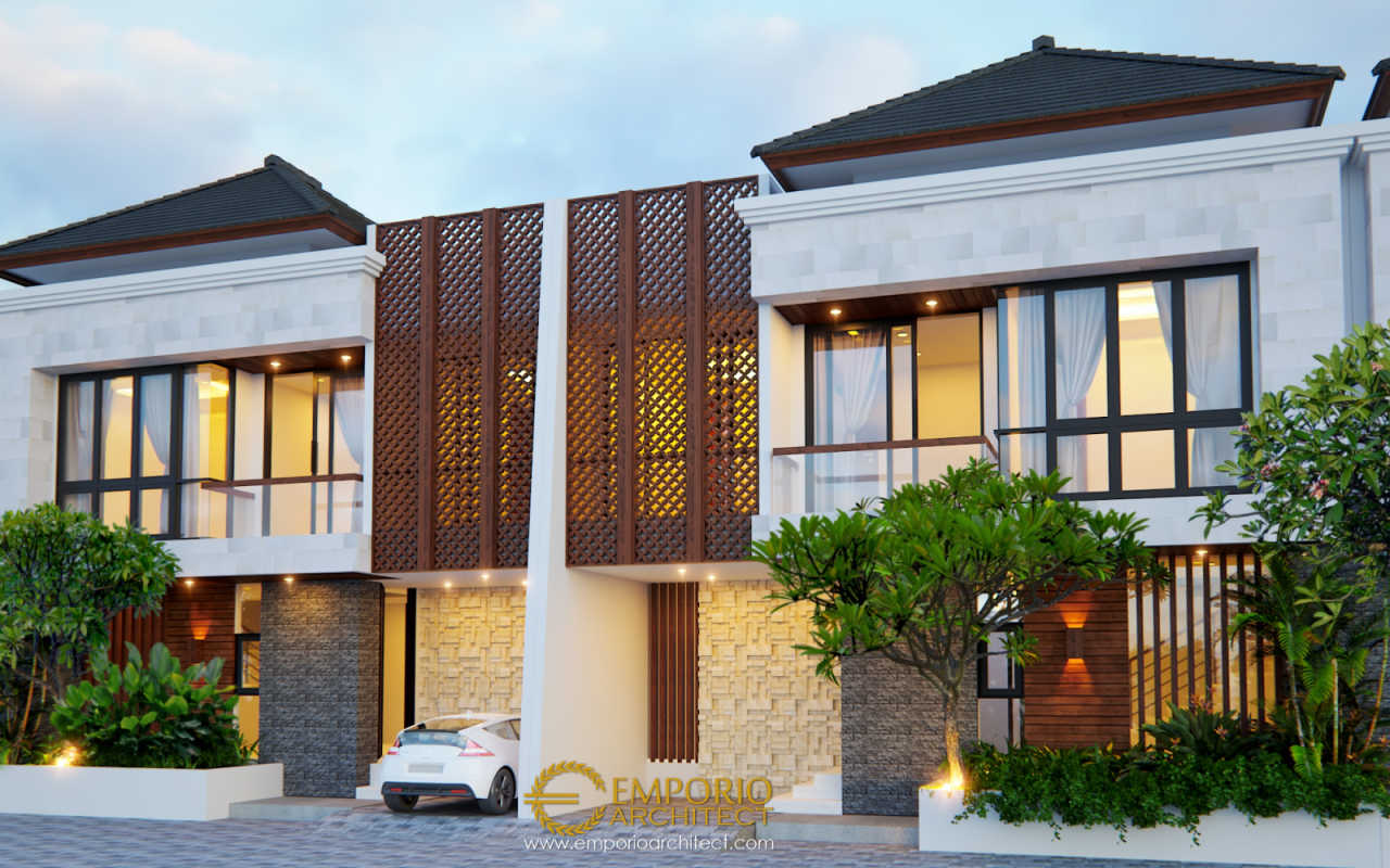  Desain Perumahan  Modern 2 Lantai Arya Green Simatupang 