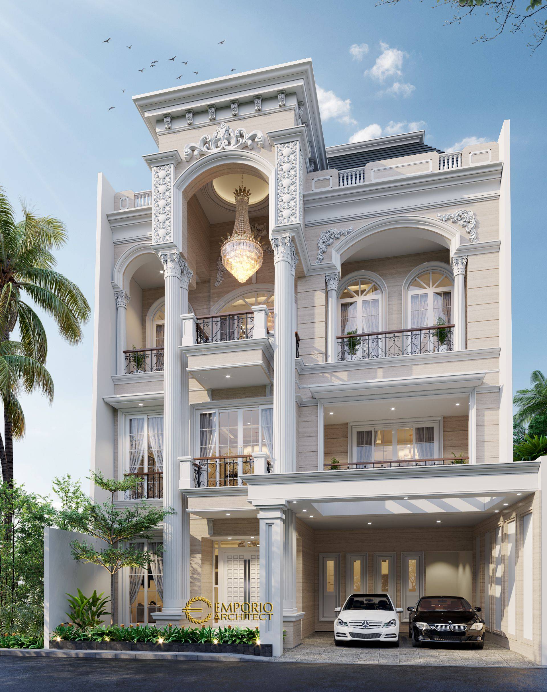Desain Rumah Style Mediteran Tropis Terbaik