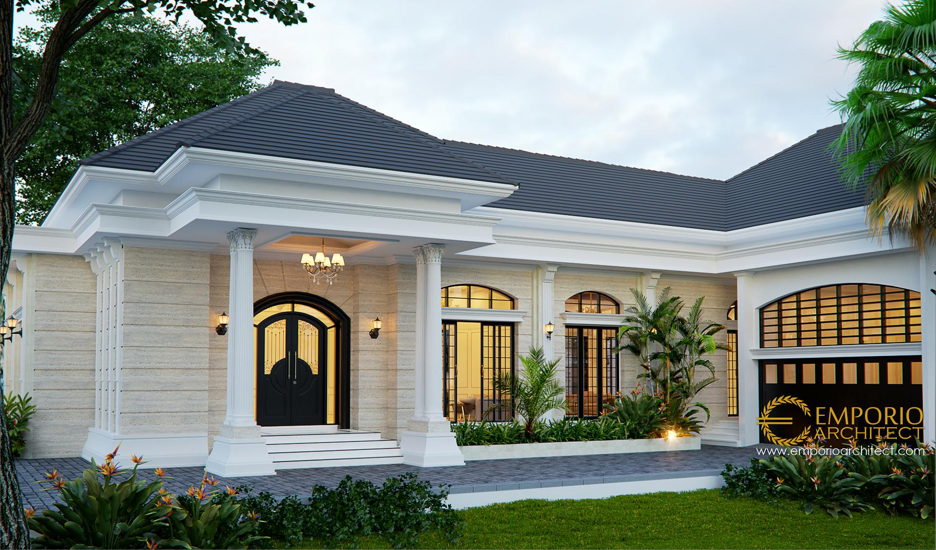  Desain  Rumah  Classic 1  Lantai  Bapak Taruna di Jakarta