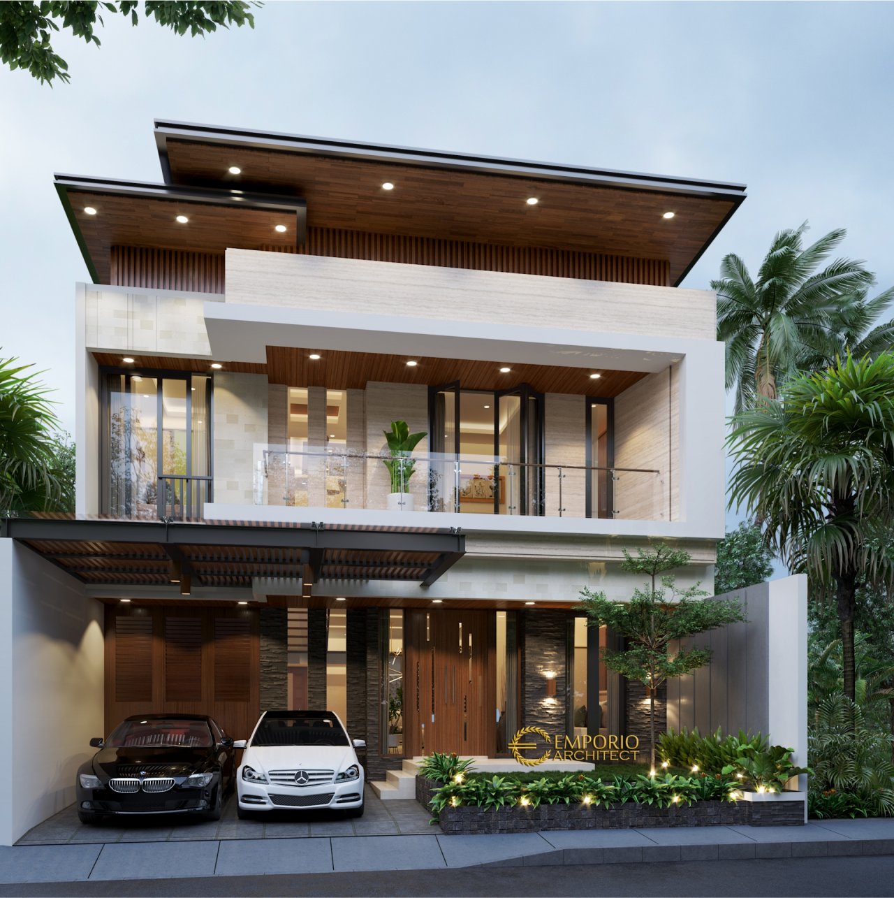 Desain rumah Bapak Boyke di Jakarta Timur