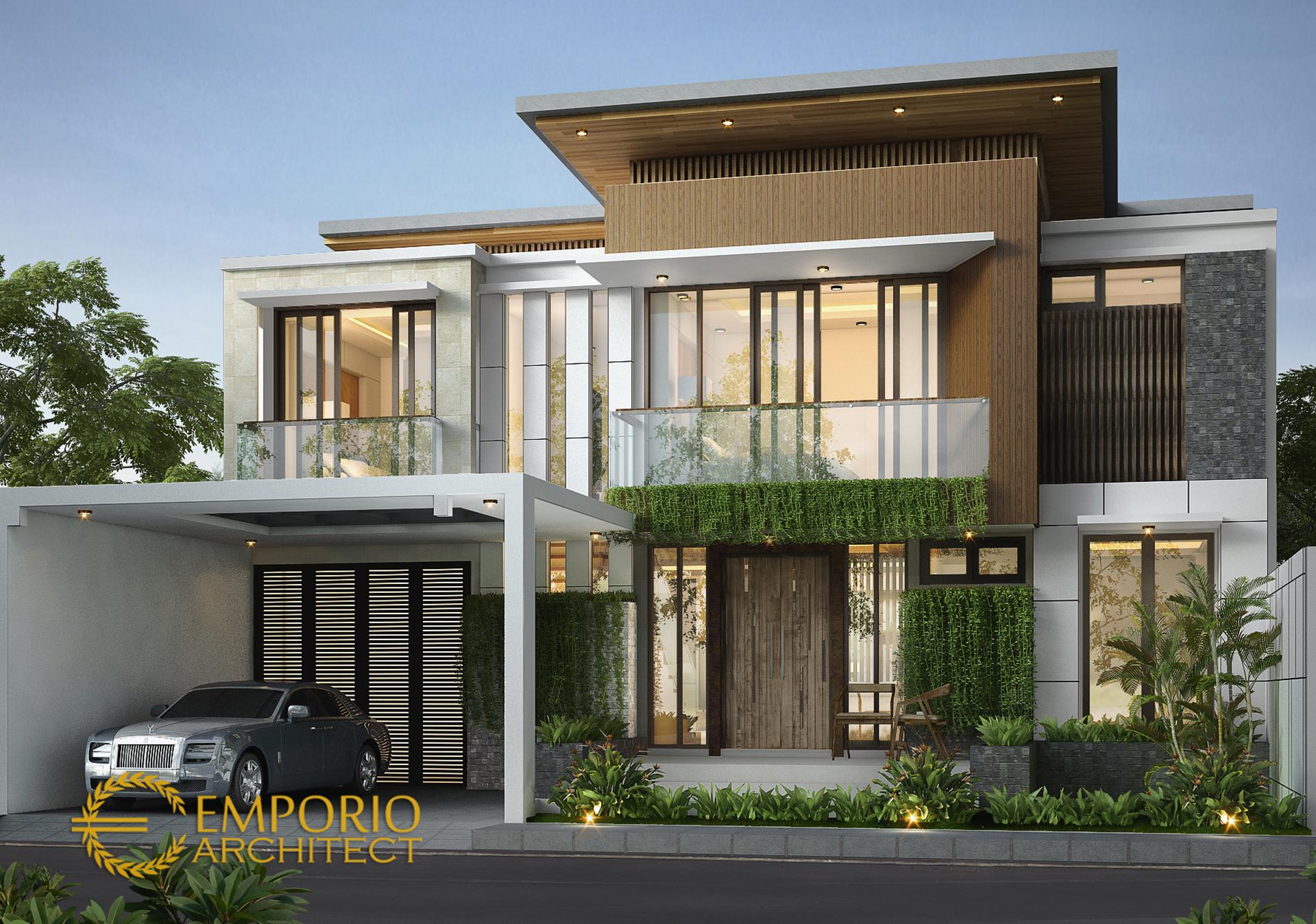 Mr. Agus Modern House 2 Floors Design - Jakarta Timur