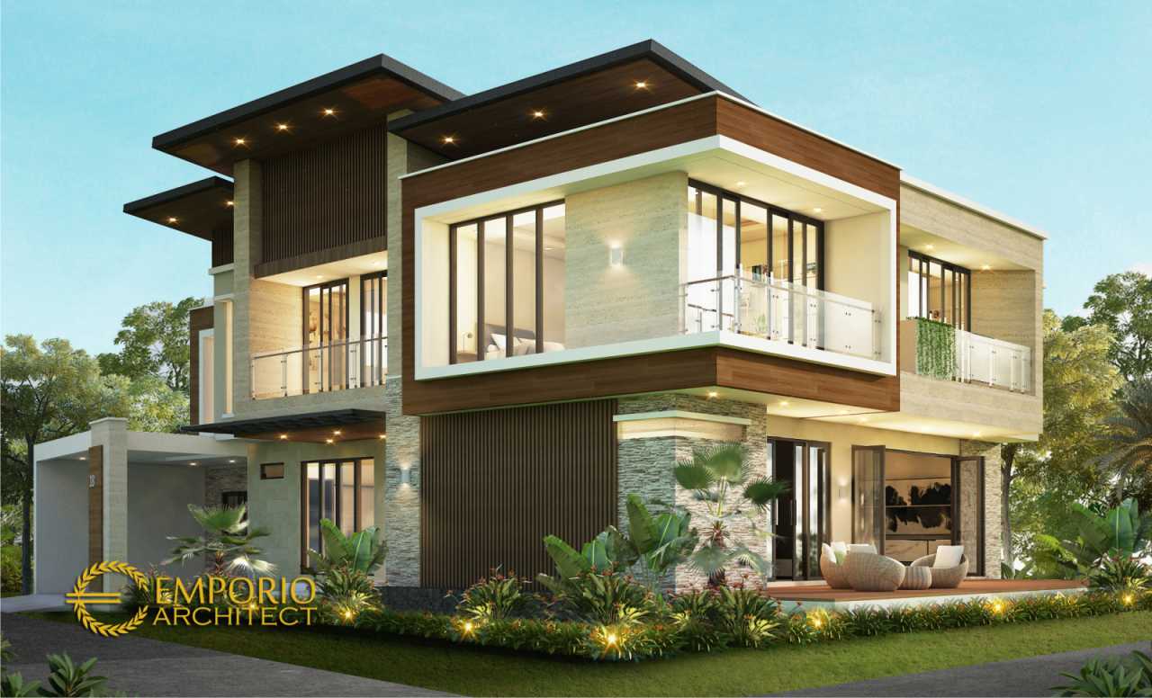 karakter desain rumah modern