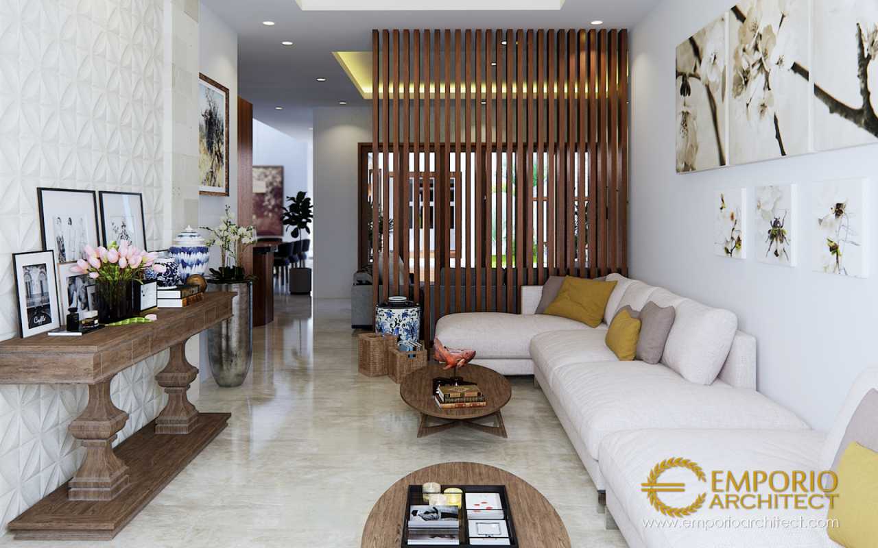 Desain Rumah Villa Bali 2 Lantai Bapak Dwi Harsono di Jawa 