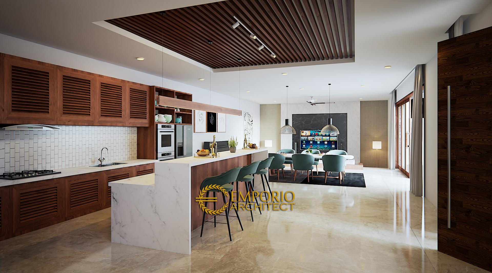 Desain Kompleks Villa Modern 2 Lantai Ibu Lenny Seminyak East