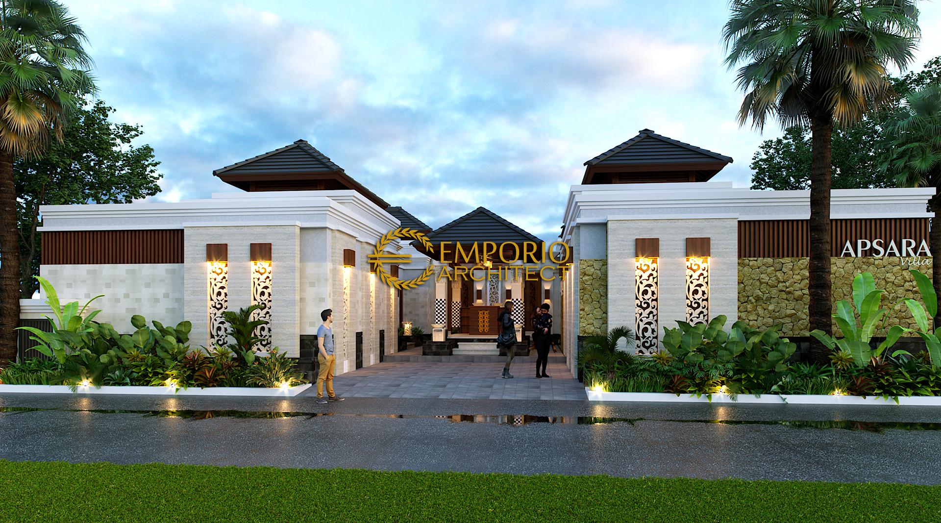  Desain  Apsara Villa  Style Villa  Bali 1 Lantai di Badung Bali