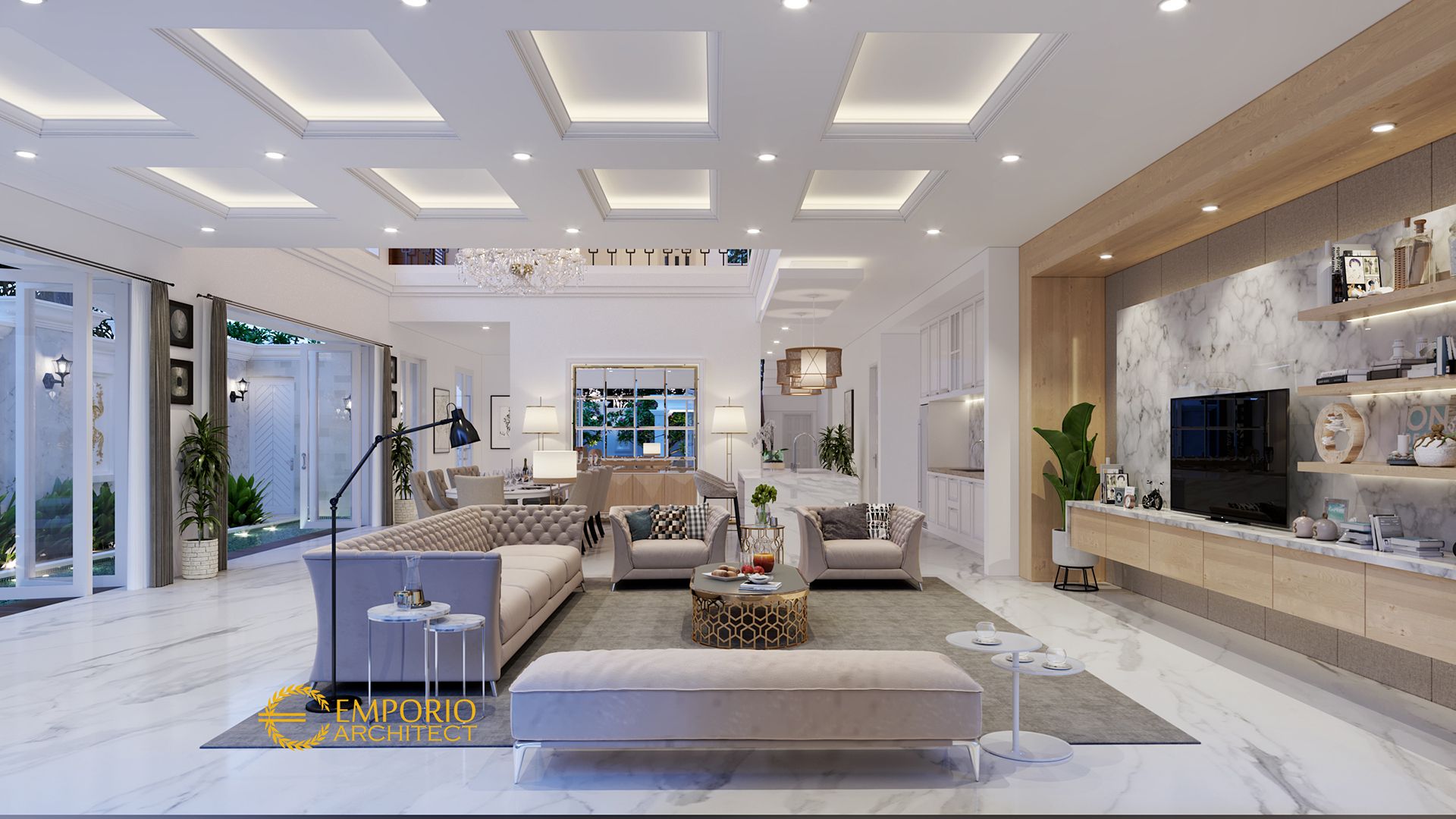 Desain Rumah  Classic 2 Lantai Bapak Hendra di Medan Desain Rumah  Classic 2 Lantai Bapak Hendra di Medan