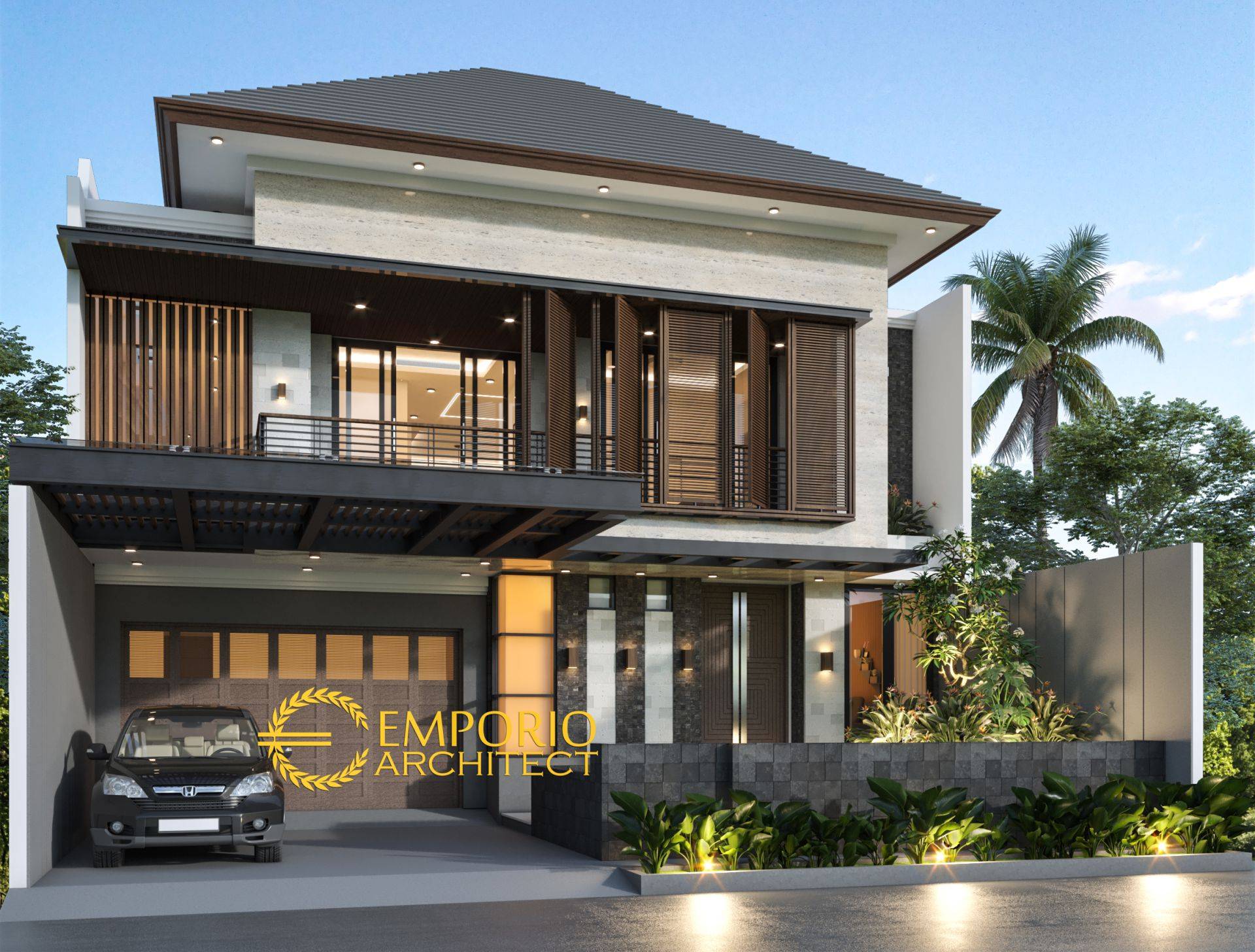 Mr. Kevin Modern House 2 Floors Design - Tangerang, Banten