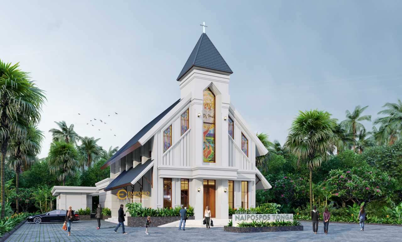 Desain Gereja Naipospos Tonga di Tapanuli, Sumatera Utara