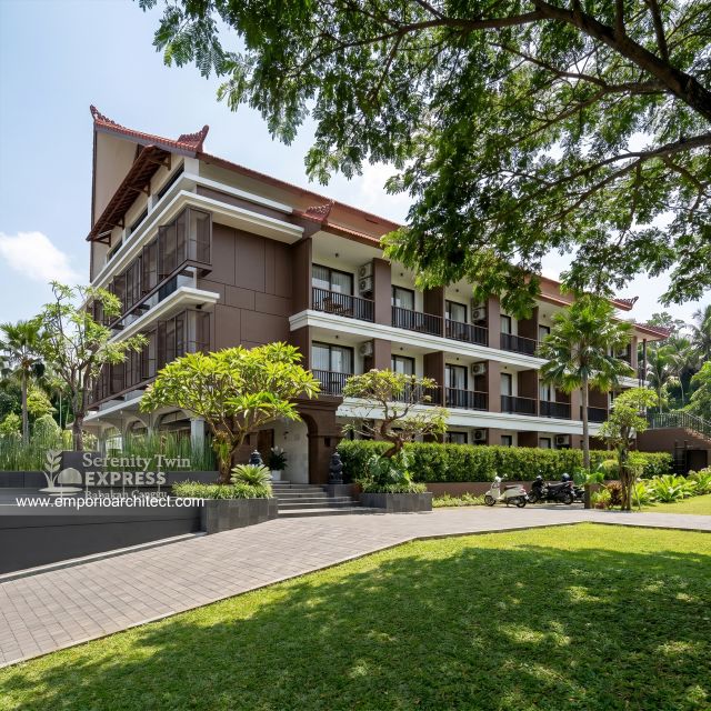 Mr. ATN 2379 Modern Building 4.5 Floors Design - Bali