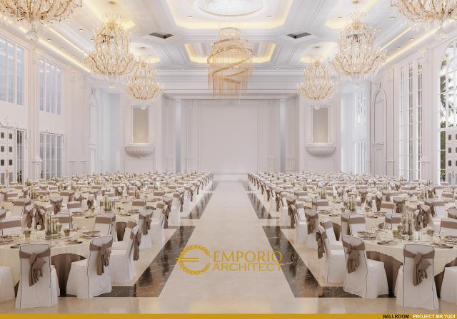 Desain Ballroom Convention Hall Classic 2 Lantai Bapak Yudi di Jambi