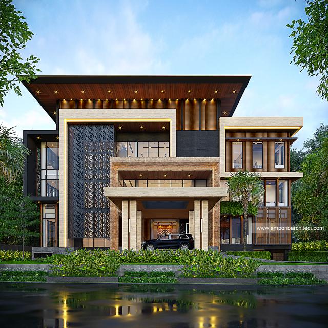 Mrs. SLL 1595 Modern Office 4 Floors Design - Jakarta