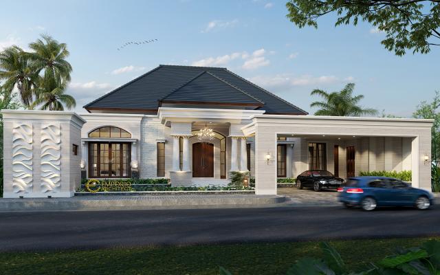 Video Desain Rumah Classic 1 Lantai Bapak Hendry di  Riau