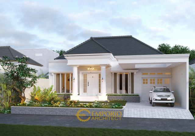 Video Desain Rumah Classic 1 Lantai Ibu Lellyta di  Kutai Kartanegara, Kalimantan Timur