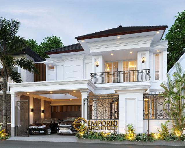 Video Desain Rumah Classic 2 Lantai Ibu Sicil di  Jakarta Selatan