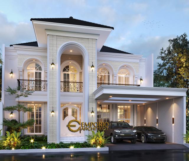 Video Desain Rumah Classic 2 Lantai Ibu Dian di  Tangerang Selatan, Banten
