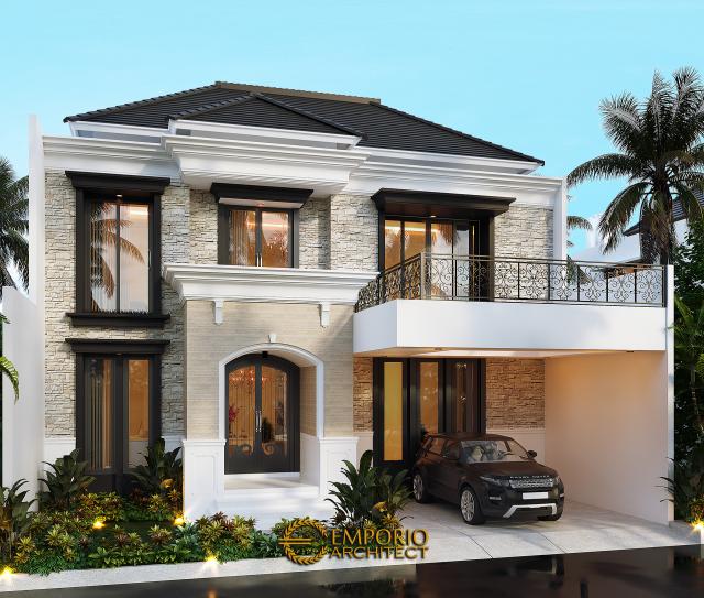 Video Desain Rumah Classic 2 Lantai Bapak Borsin di  Tangerang, Banten