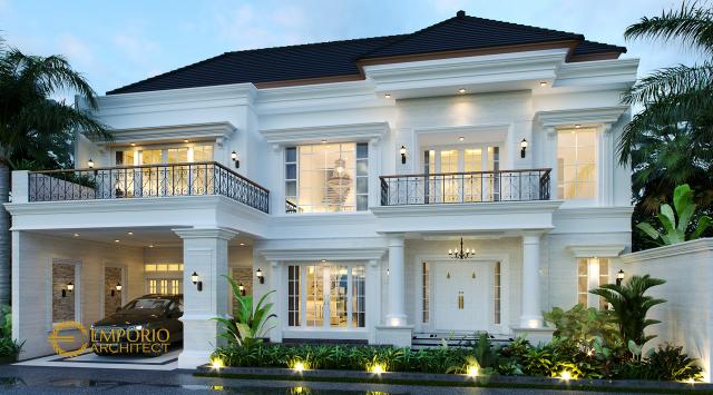 Video Desain Rumah Classic 2 Lantai Bapak Deni III di  Karawang, Jawa Barat