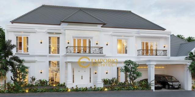 Video Desain Rumah Classic 2 Lantai Bapak Hidayat di  Makassar, Sulawesi Selatan