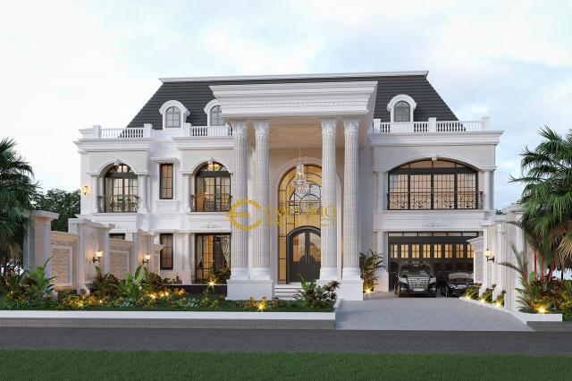 Video Desain Rumah Classic 2 Lantai Bapak Imam di  Semarang