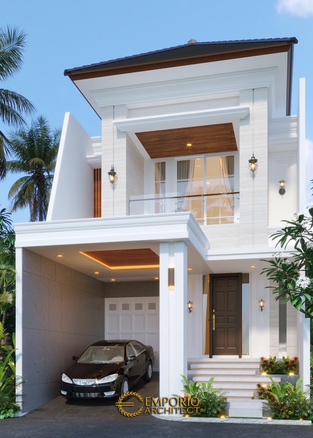 Video Desain Rumah Classic 2 Lantai Bapak Riko di  Bekasi, Jawa Barat