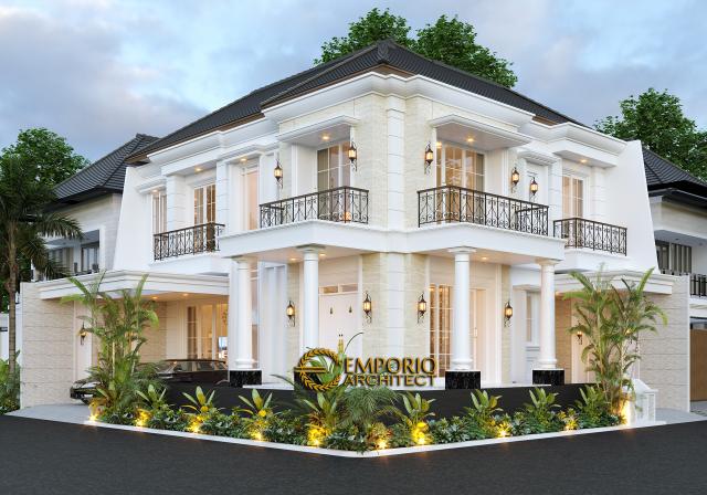 Video Desain Rumah Classic 2 Lantai Bapak Ruddy di  Jakarta Utara
