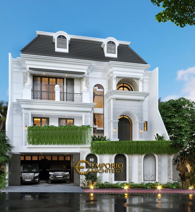 Video Desain Rumah Classic 2.5 Lantai Ibu Gina di  Bandung, Jawa Barat
