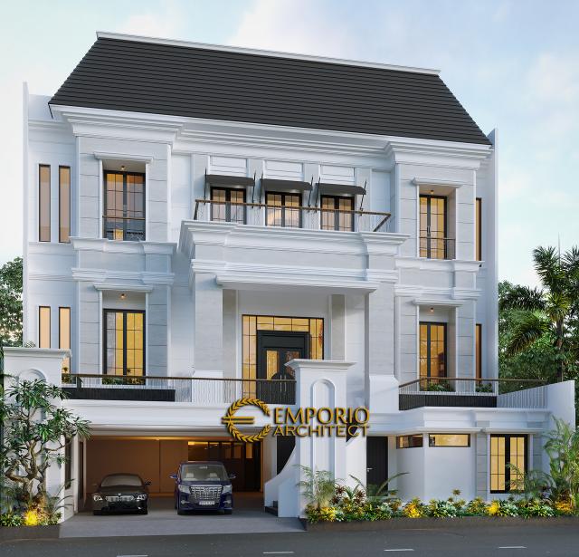 Video Desain Rumah Classic 3 Lantai Bapak Ahok di  Jakarta