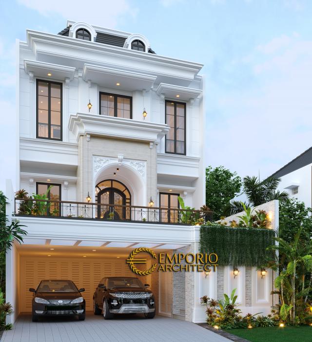 Video Mrs. Tami Classic House 3 Floors Design - Jakarta Timur