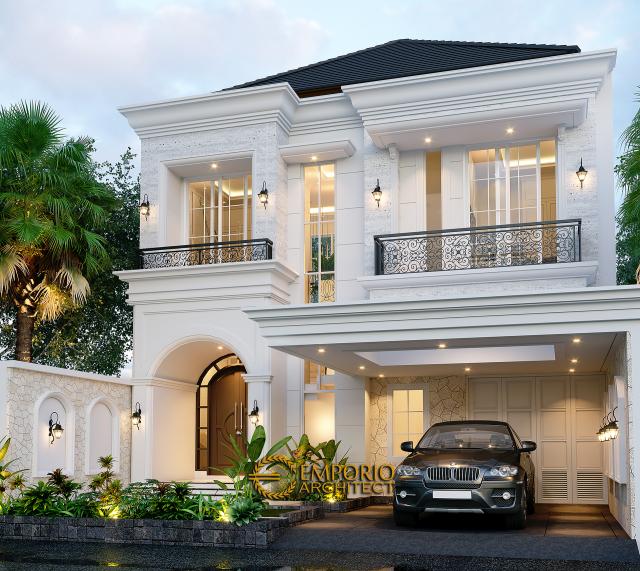 Video Desain Rumah Classic Modern 2 Lantai Ibu Suci di  Depok, Jawa Barat
