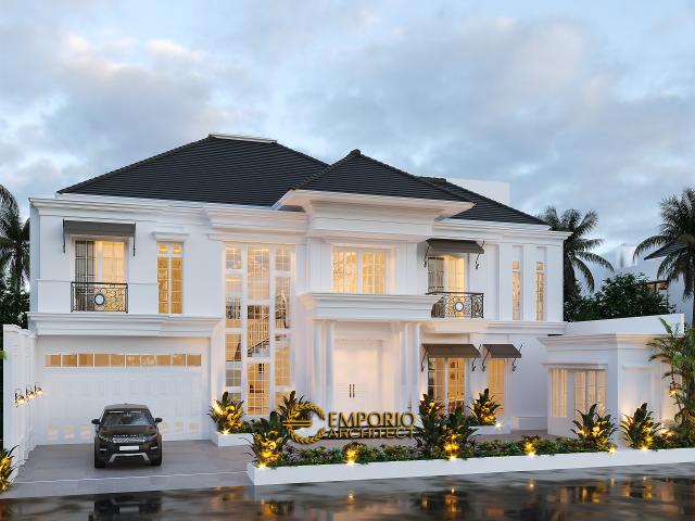 Video Desain Rumah Classic Modern 2 Lantai Ibu J di  Semarang, Jawa Tengah