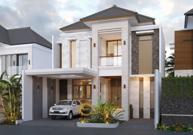 Video Desain Rumah dan Kost Modern 2 Lantai Ibu Wenny di  Jakarta