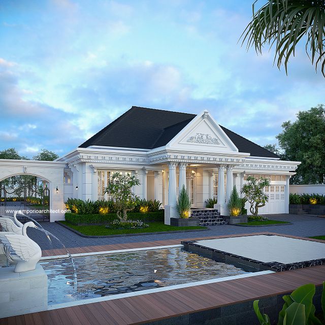 Video Mr. KMR 1824 Classic House 1 Floor Design - Sumba, Nusa Tenggara Timur