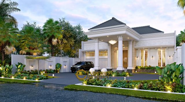 Video Mr. H. Hori Classic House 1 Floor Design - Bogor, Jawa Barat