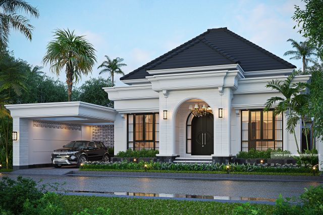 Video Mr. SHD 1926 Classic House 1 Floor Design - Palembang
