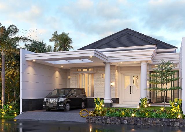 Video Desain Rumah Klasik 1 Lantai Ibu Windi di  Cilegon, Banten