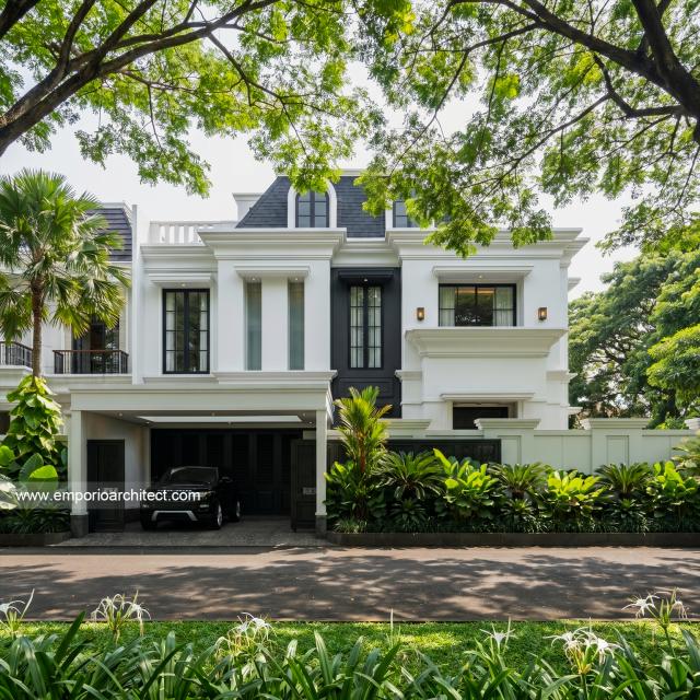 Mr. RZK 1949 Classic House 3 Floors Design - Bogor
