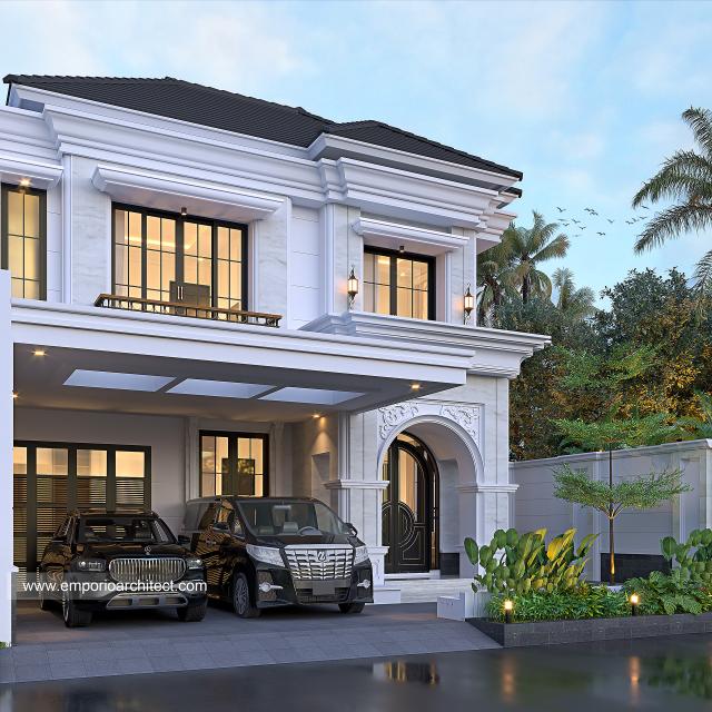 Video Mrs. IRM 1444 Classic House 2 Floors Design - Bintaro, Tangerang Selatan