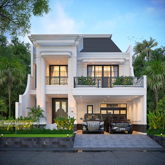 Video Mr. DJR 1580 Classic House 2 Floors Design - Bekasi