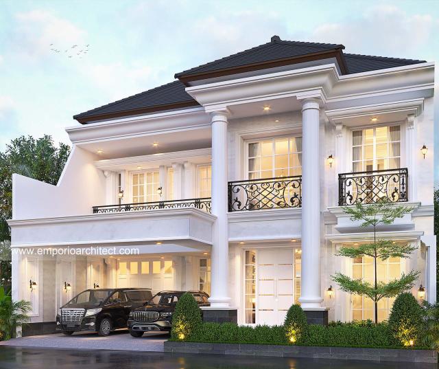 Video Desain Rumah Klasik 2 Lantai Bapak ATT 1362 di  Semarang, Jawa Tengah