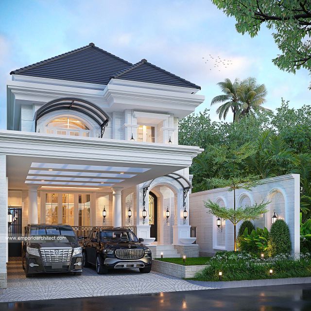 Video Mrs. DNH 1805 Mediterranean House 2 Floors Design - Pamekasan, Madura