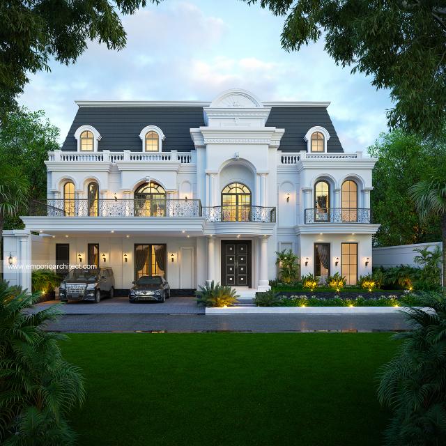Video Mrs. HD 1652 Classic House 2 Floors Design - Surabaya