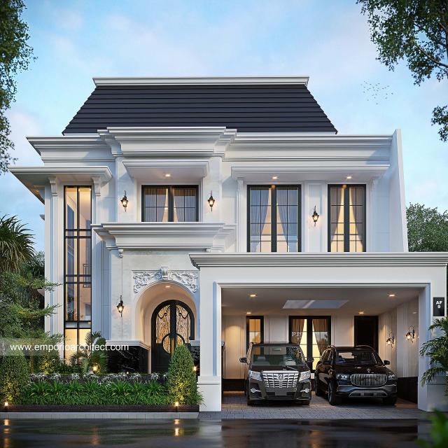 Video Mrs. A 2069 Mediterranean Classic House 2 Floors Design - Lombok, Nusa Tenggara Barat