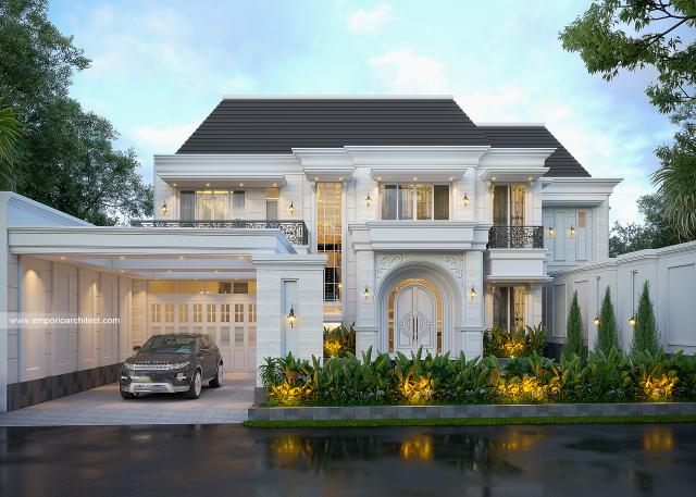Desain Rumah Klasik 2 Lantai Bapak YD 2102 di  Lasem, Jawa Tengah