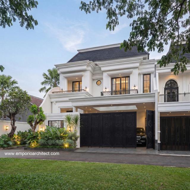 Desain Rumah Klasik 2 Lantai Bapak TFK 2311 di  Yogyakarta