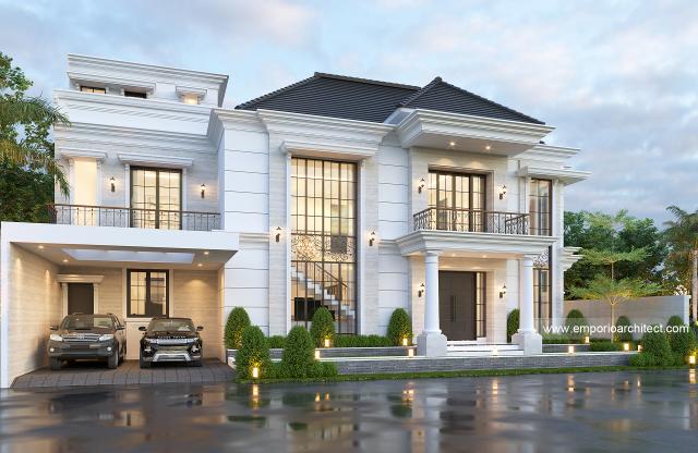 Video Mr. TNO 1104 Classic House 2.5 Floors Design - Medan, Sumatera Utara