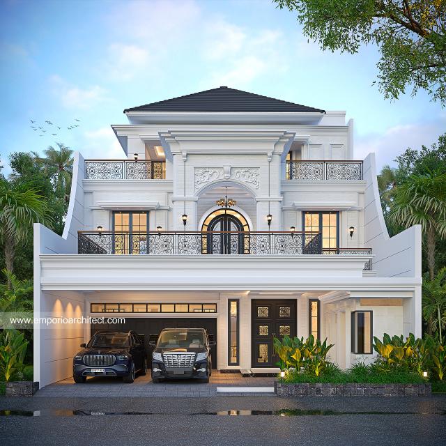 Video Mr. YSF 1564 Classic House 3 Floors Design - Jakarta Selatan