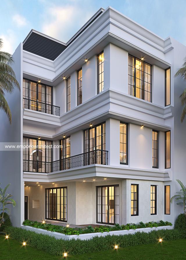 Mrs. VNY 1358 Classic House 3 Floors Design - PIK 2, Tangerang