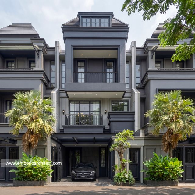 Mrs. RN 2375 Classic House 3 Floors Design - Andara, Depok